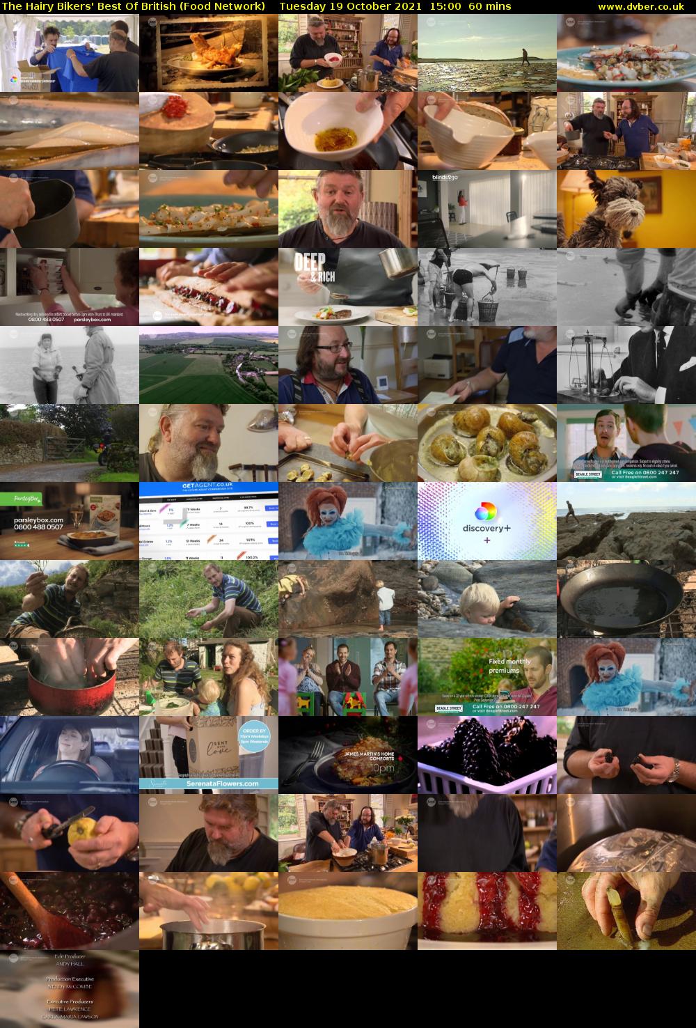 The Hairy Bikers' Best Of British (Food Network) Tuesday 19 October 2021 15:00 - 16:00