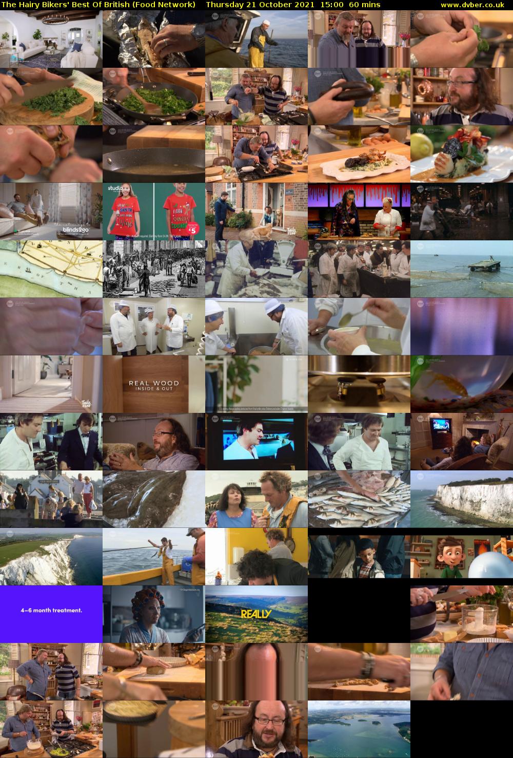 The Hairy Bikers' Best Of British (Food Network) Thursday 21 October 2021 15:00 - 16:00