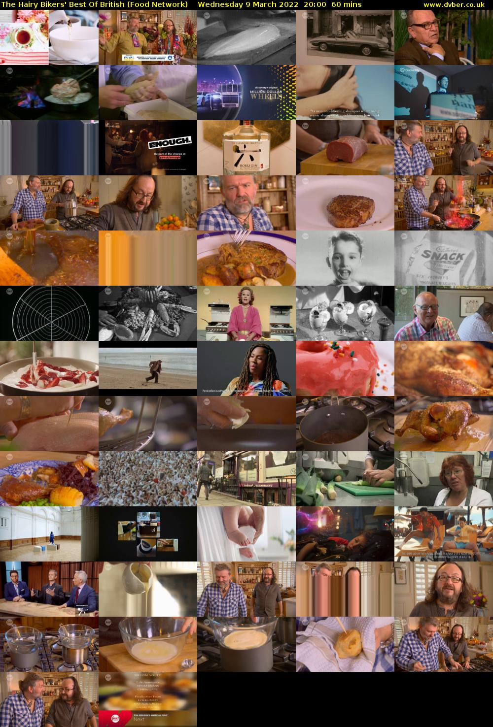 The Hairy Bikers' Best Of British (Food Network) Wednesday 9 March 2022 20:00 - 21:00