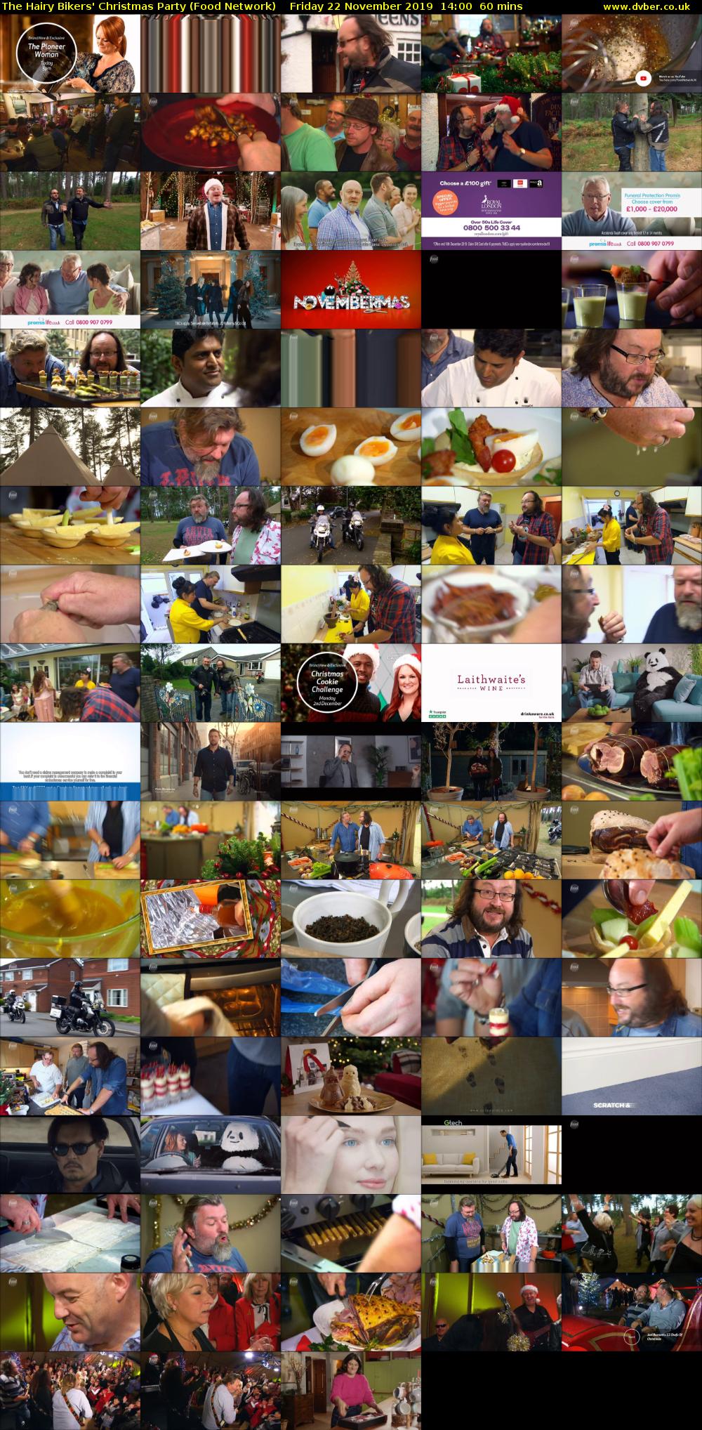 The Hairy Bikers' Christmas Party (Food Network) Friday 22 November 2019 14:00 - 15:00