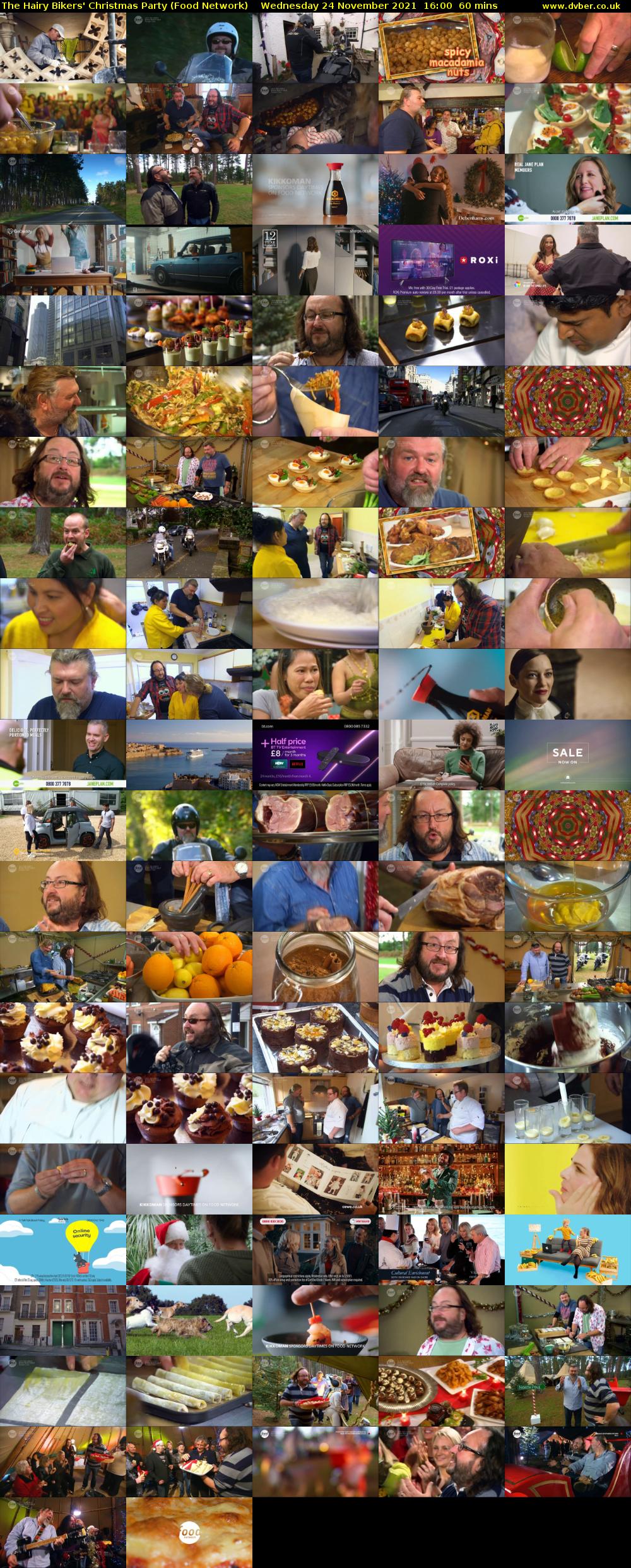 The Hairy Bikers' Christmas Party (Food Network) Wednesday 24 November 2021 16:00 - 17:00