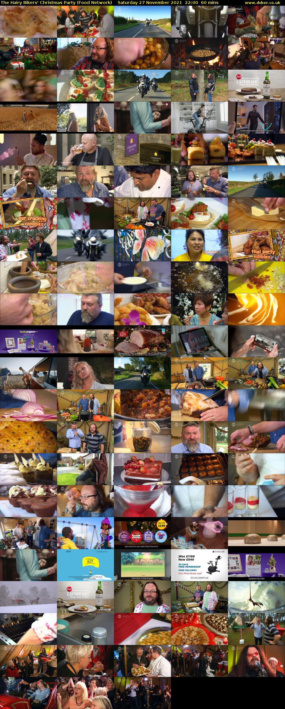 The Hairy Bikers' Christmas Party (Food Network) Saturday 27 November 2021 22:00 - 23:00