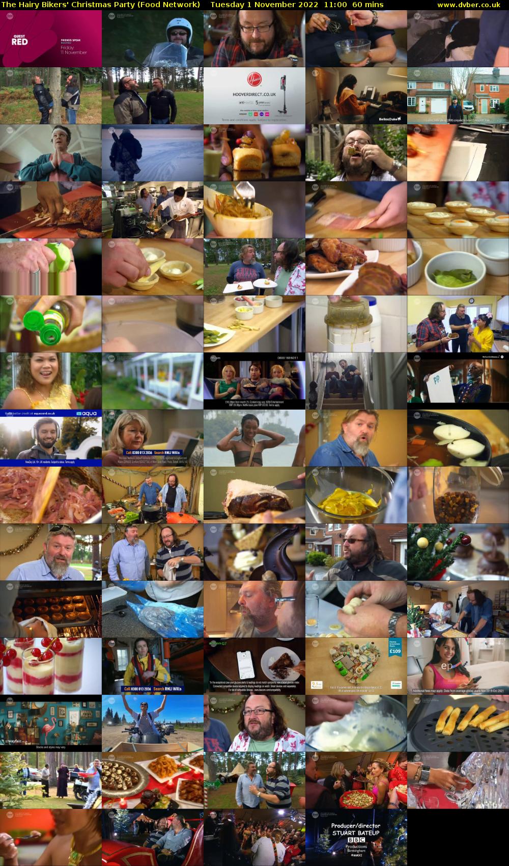 The Hairy Bikers' Christmas Party (Food Network) Tuesday 1 November 2022 11:00 - 12:00