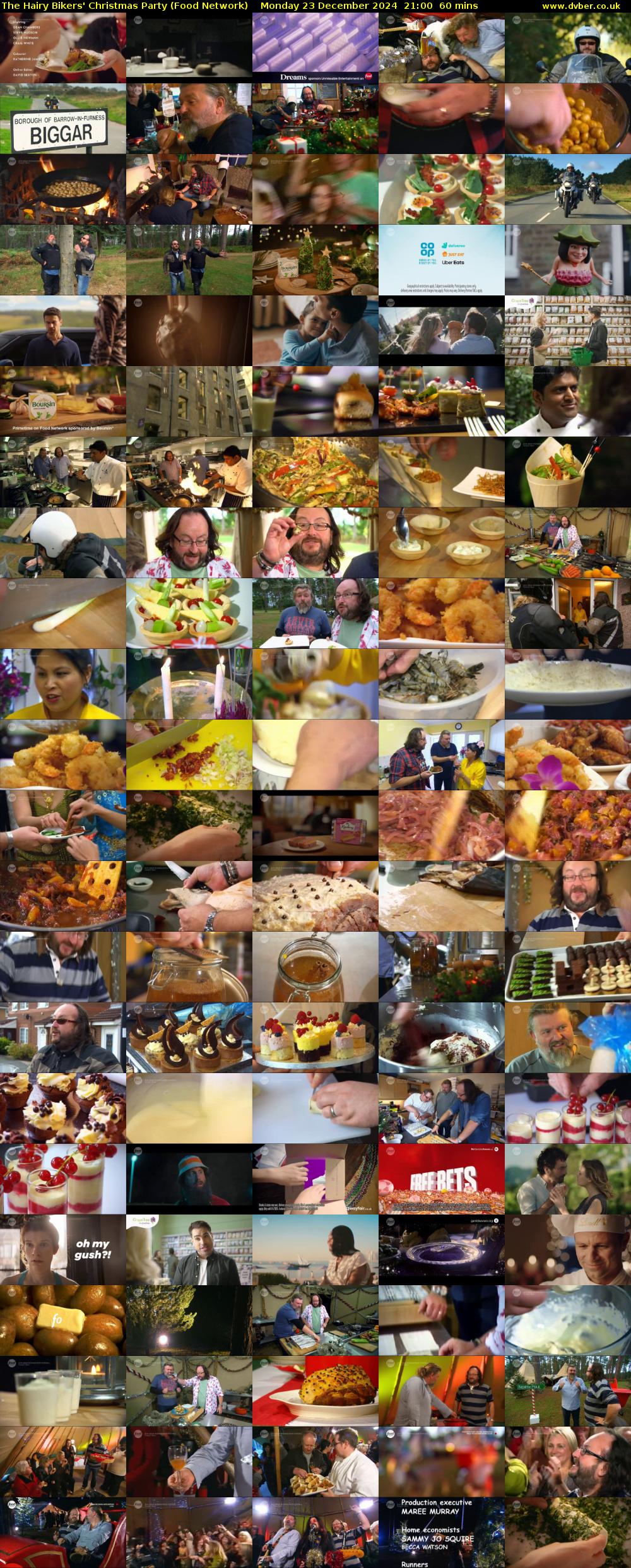 The Hairy Bikers' Christmas Party (Food Network) Monday 23 December 2024 21:00 - 22:00