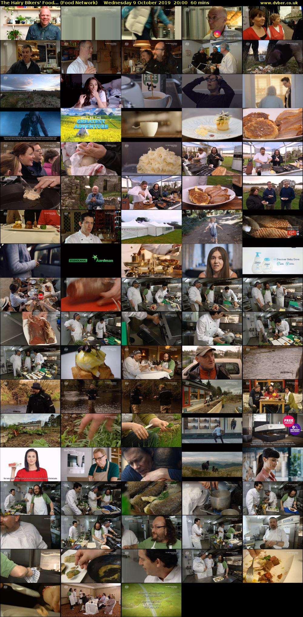 The Hairy Bikers' Food... (Food Network) Wednesday 9 October 2019 20:00 - 21:00