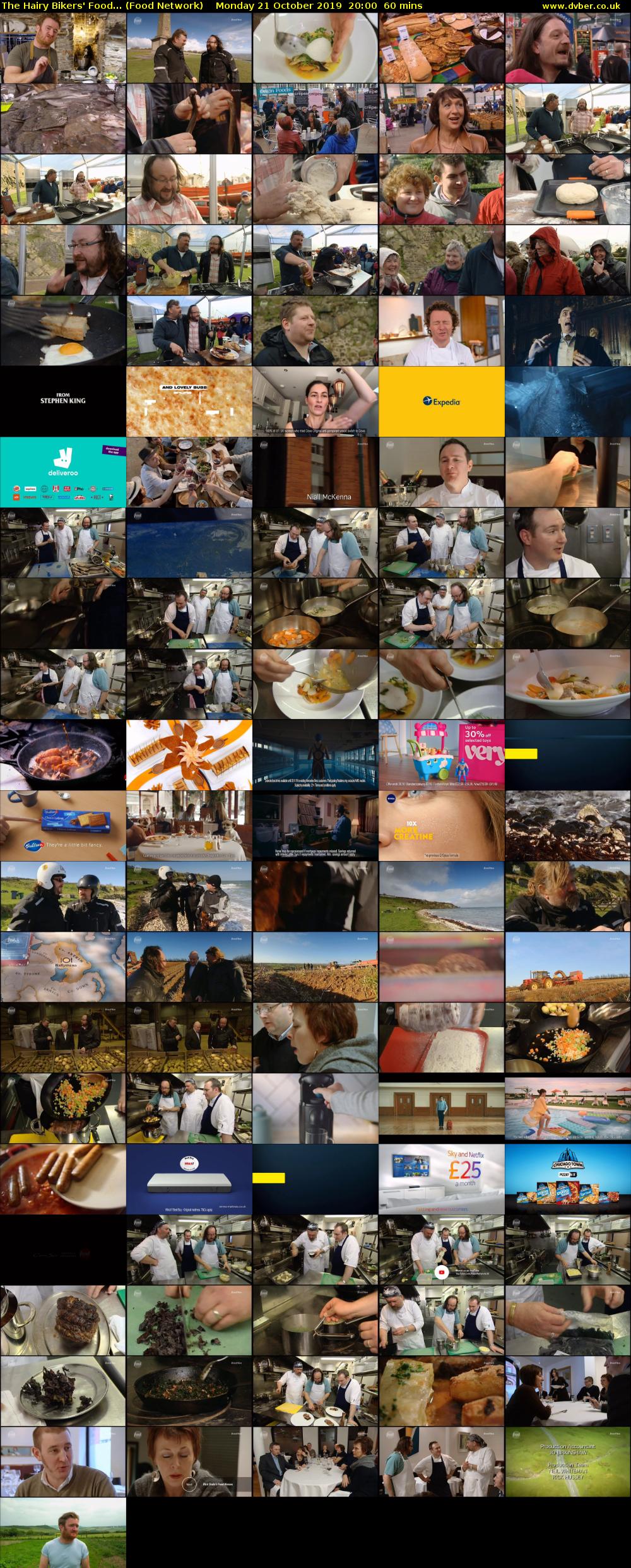 The Hairy Bikers' Food... (Food Network) Monday 21 October 2019 20:00 - 21:00