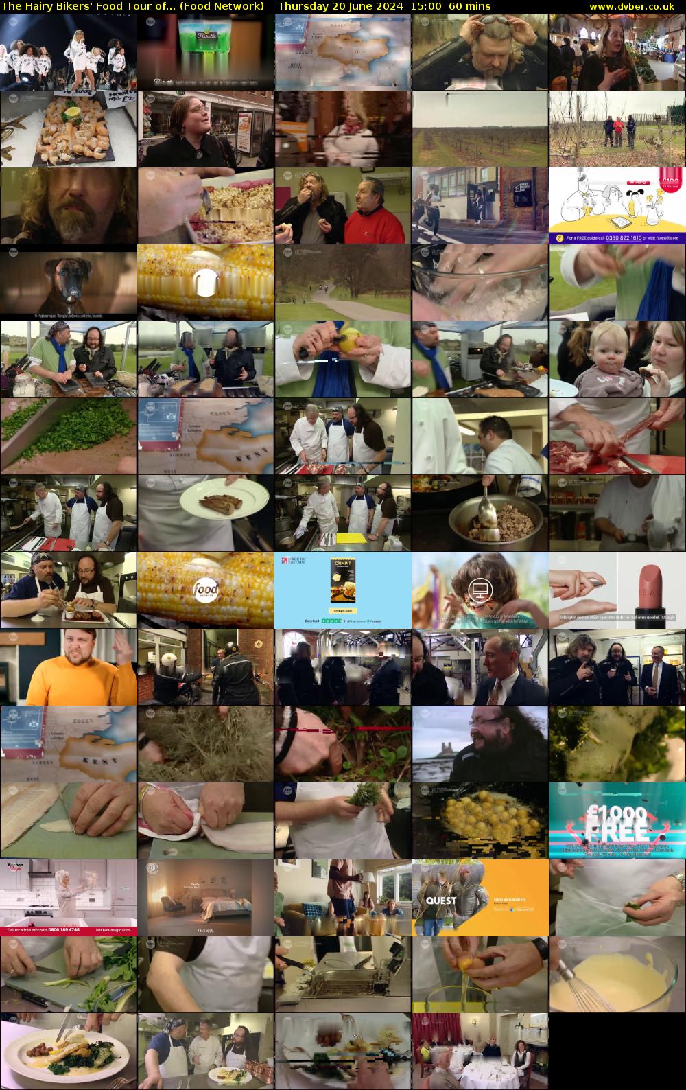 The Hairy Bikers' Food Tour of... (Food Network) Thursday 20 June 2024 15:00 - 16:00