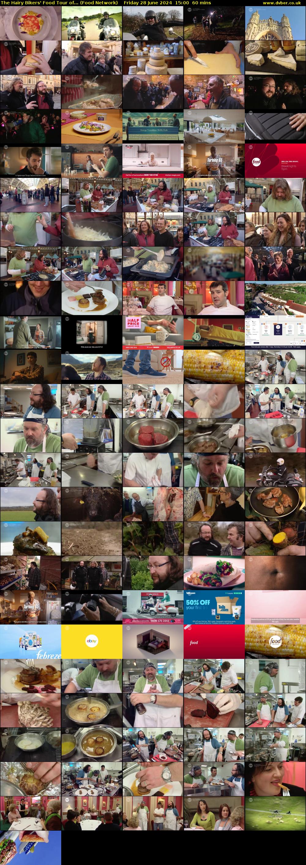 The Hairy Bikers' Food Tour of... (Food Network) Friday 28 June 2024 15:00 - 16:00
