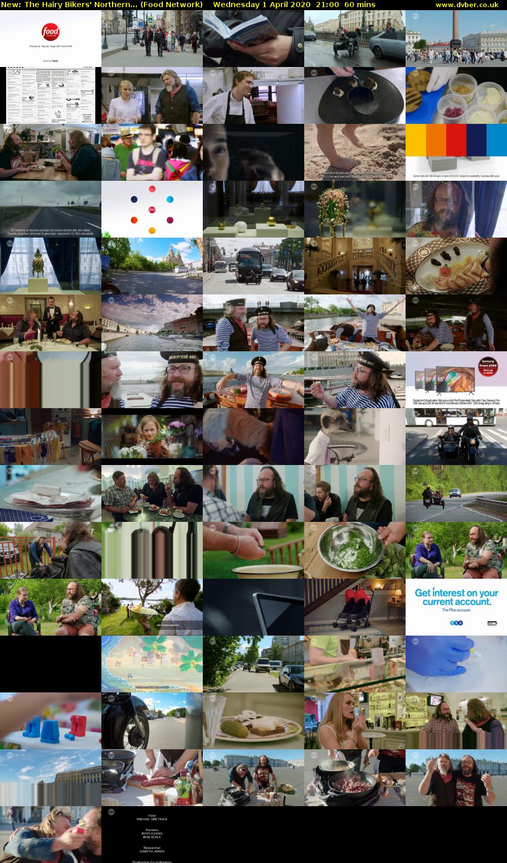 The Hairy Bikers' Northern... (Food Network) Wednesday 1 April 2020 21:00 - 22:00