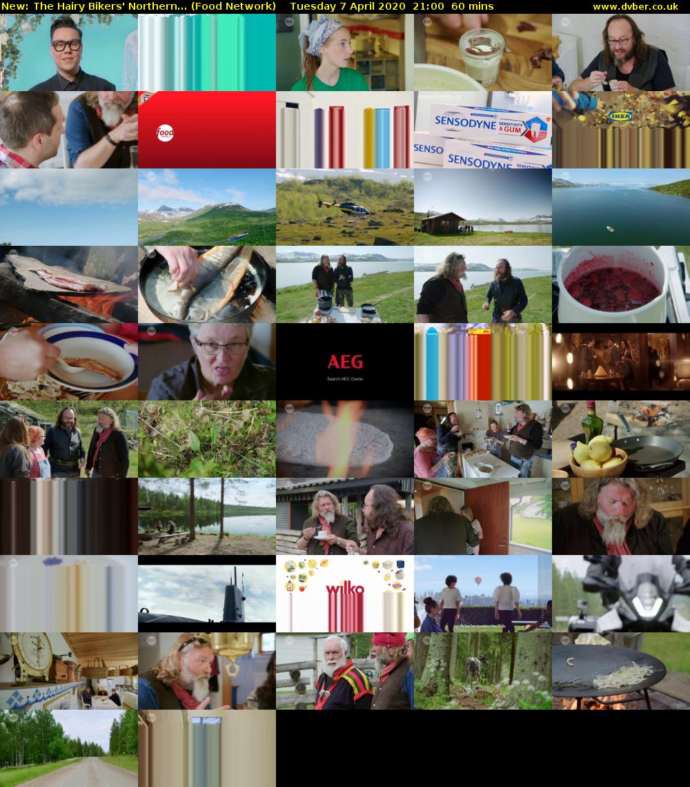 The Hairy Bikers' Northern... (Food Network) Tuesday 7 April 2020 21:00 - 22:00