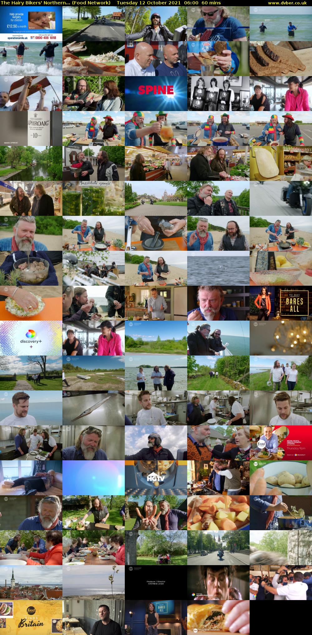 The Hairy Bikers' Northern... (Food Network) Tuesday 12 October 2021 06:00 - 07:00
