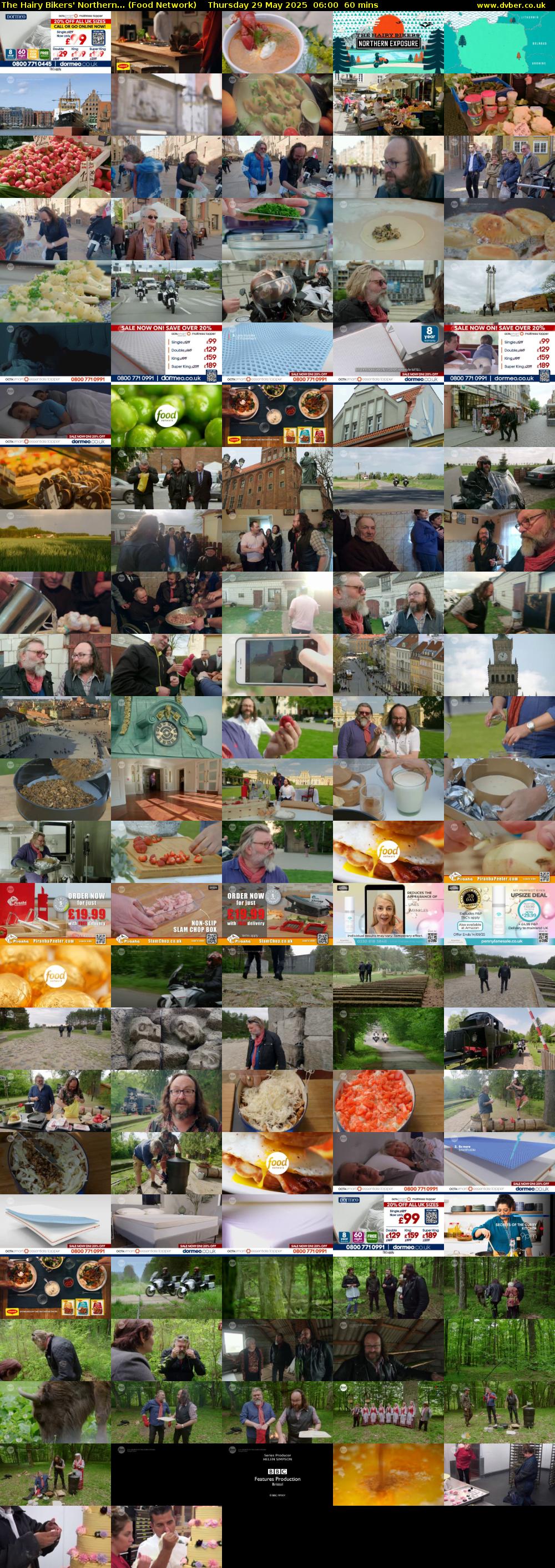 The Hairy Bikers' Northern... (Food Network) Thursday 29 May 2025 06:00 - 07:00