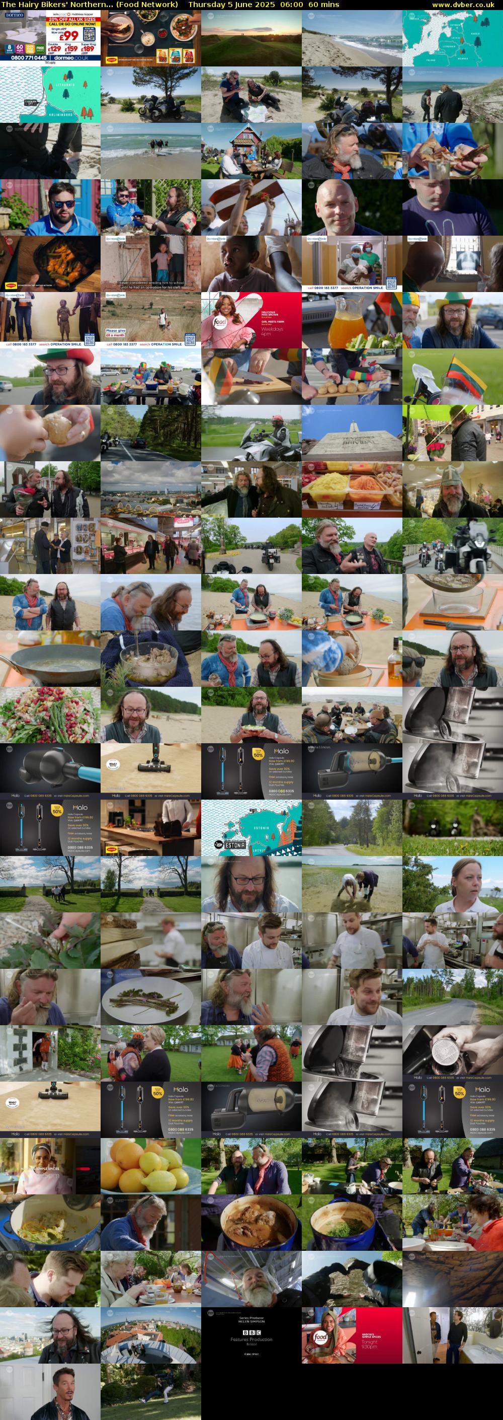 The Hairy Bikers' Northern... (Food Network) Thursday 5 June 2025 06:00 - 07:00