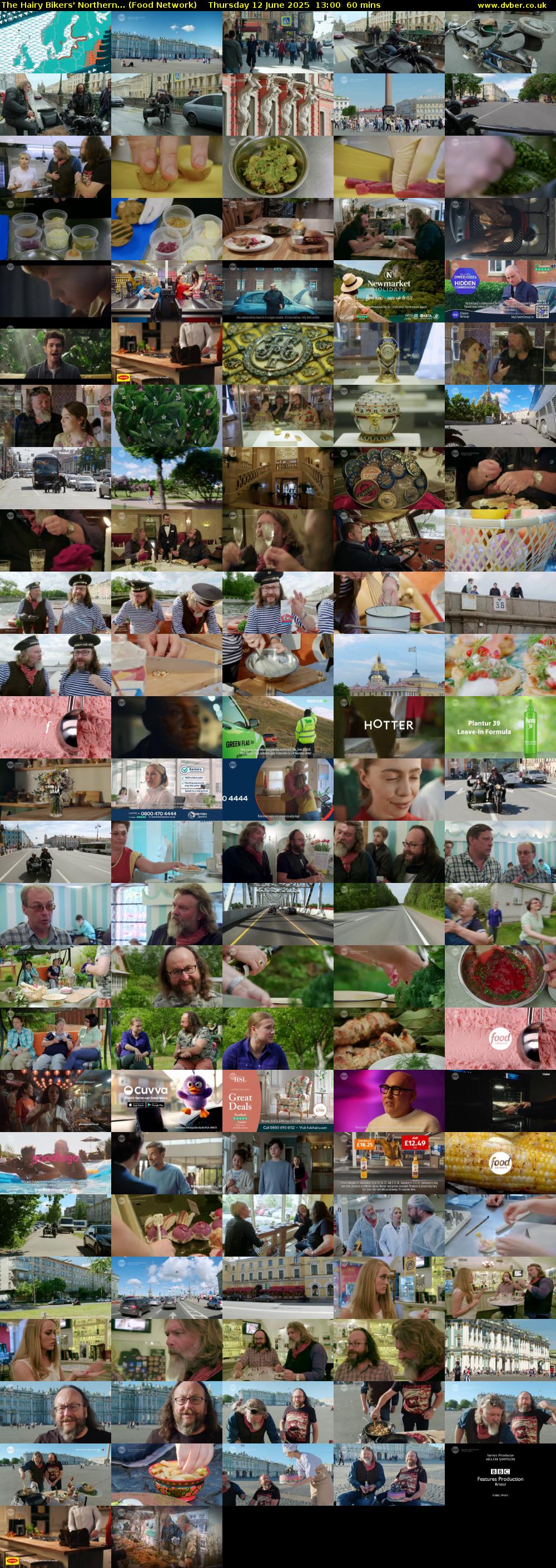 The Hairy Bikers' Northern... (Food Network) Thursday 12 June 2025 13:00 - 14:00