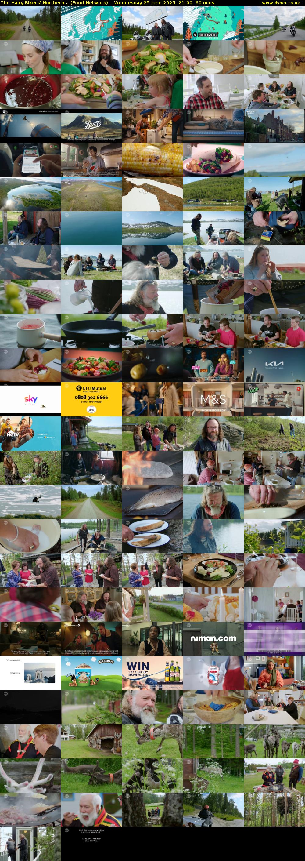 The Hairy Bikers' Northern... (Food Network) Wednesday 25 June 2025 21:00 - 22:00
