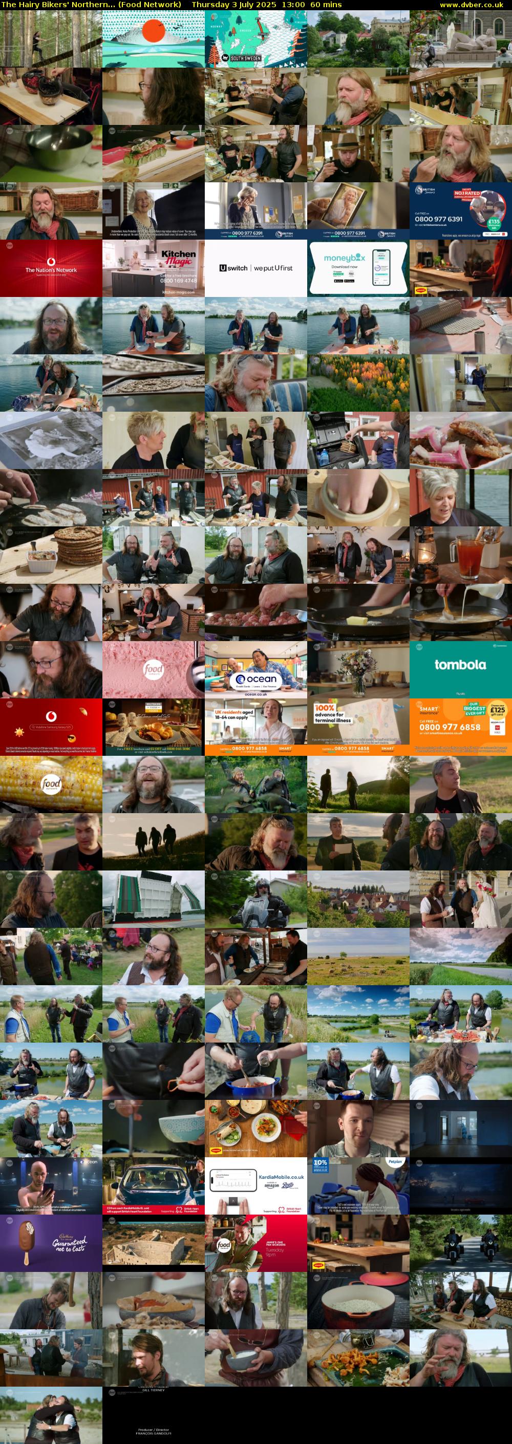 The Hairy Bikers' Northern... (Food Network) Thursday 3 July 2025 13:00 - 14:00