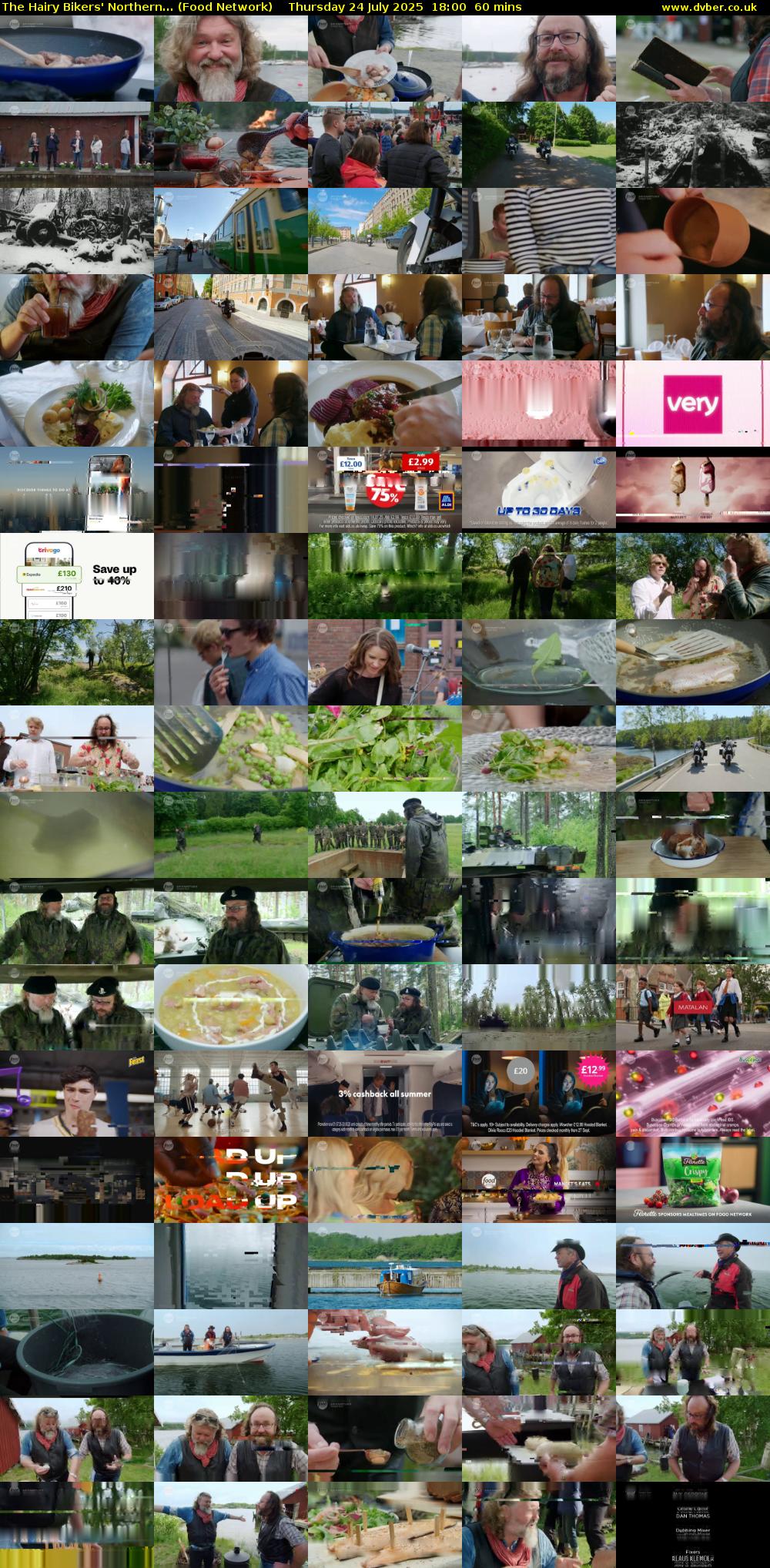 The Hairy Bikers' Northern... (Food Network) Thursday 24 July 2025 18:00 - 19:00