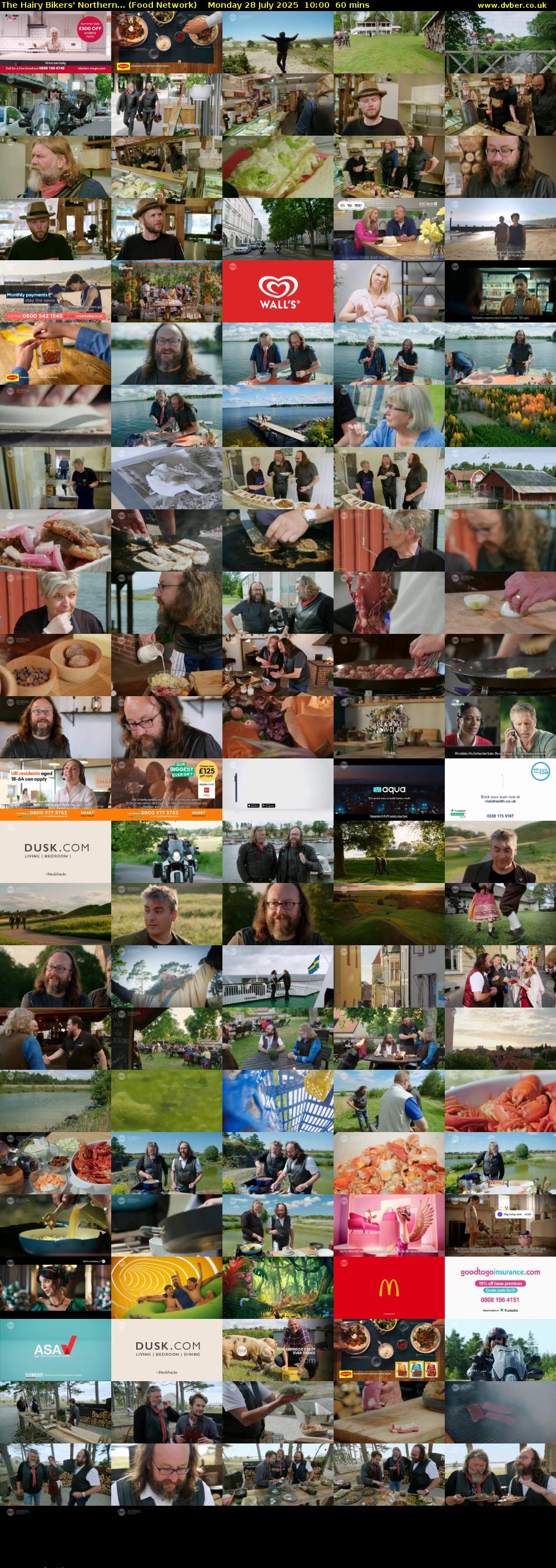 The Hairy Bikers' Northern... (Food Network) Monday 28 July 2025 10:00 - 11:00