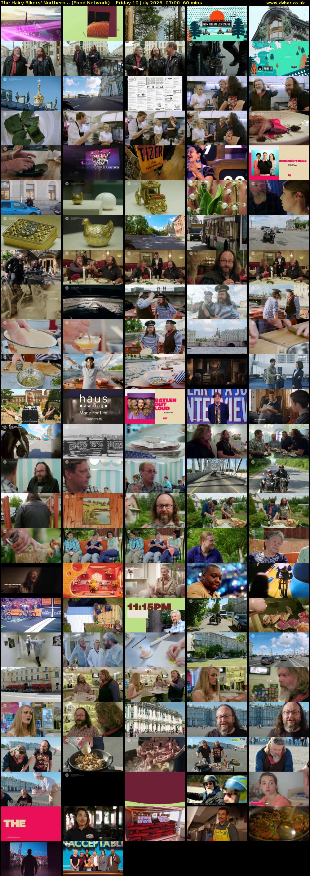 The Hairy Bikers' Northern... (Food Network) Friday 10 July 2026 07:00 - 08:00