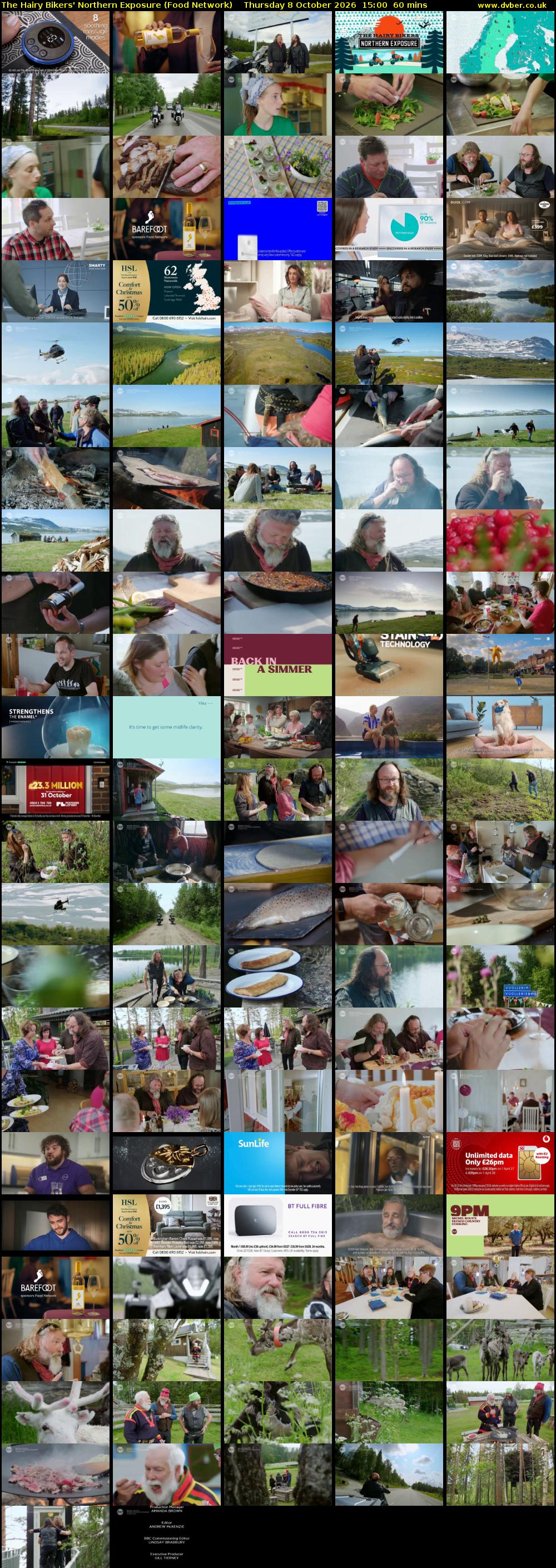 The Hairy Bikers' Northern Exposure (Food Network) Thursday 8 October 2026 15:00 - 16:00
