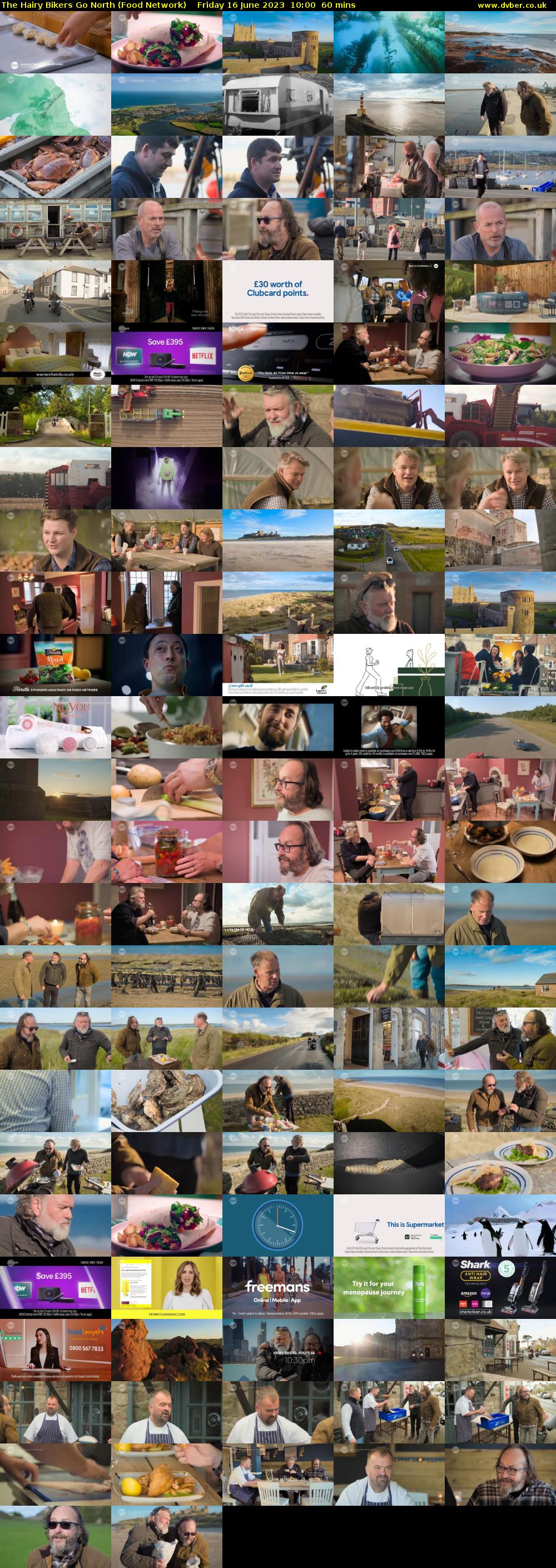 The Hairy Bikers Go North (Food Network) Friday 16 June 2023 10:00 - 11:00