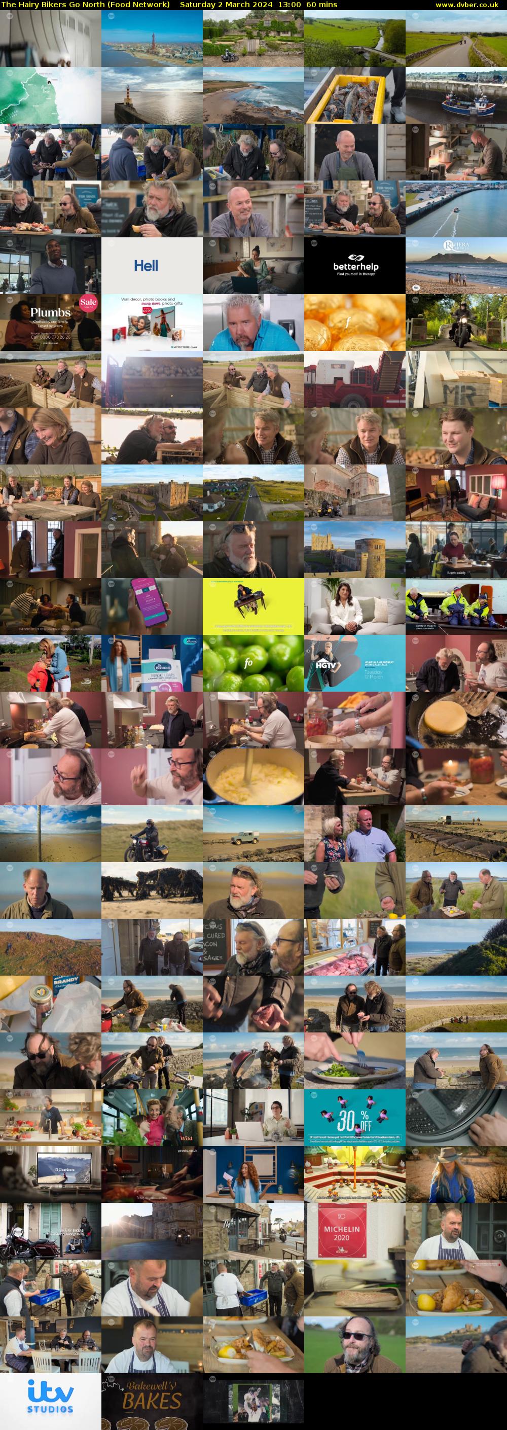 The Hairy Bikers Go North (Food Network) Saturday 2 March 2024 13:00 - 14:00