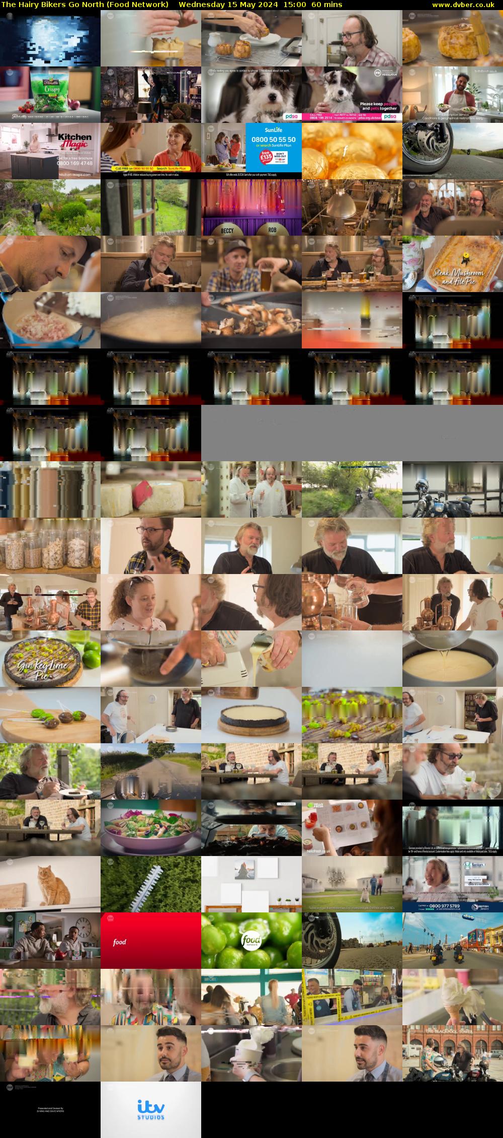The Hairy Bikers Go North (Food Network) Wednesday 15 May 2024 15:00 - 16:00