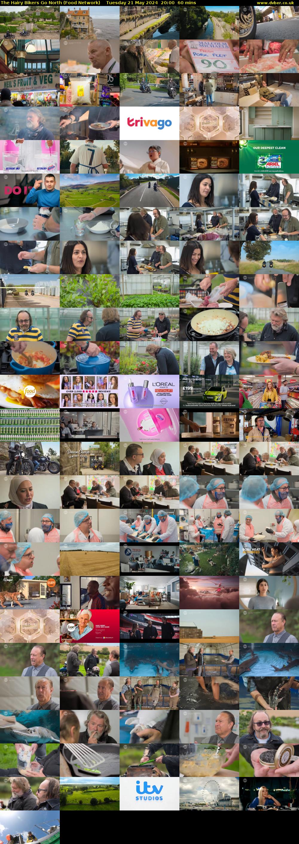 The Hairy Bikers Go North (Food Network) Tuesday 21 May 2024 20:00 - 21:00