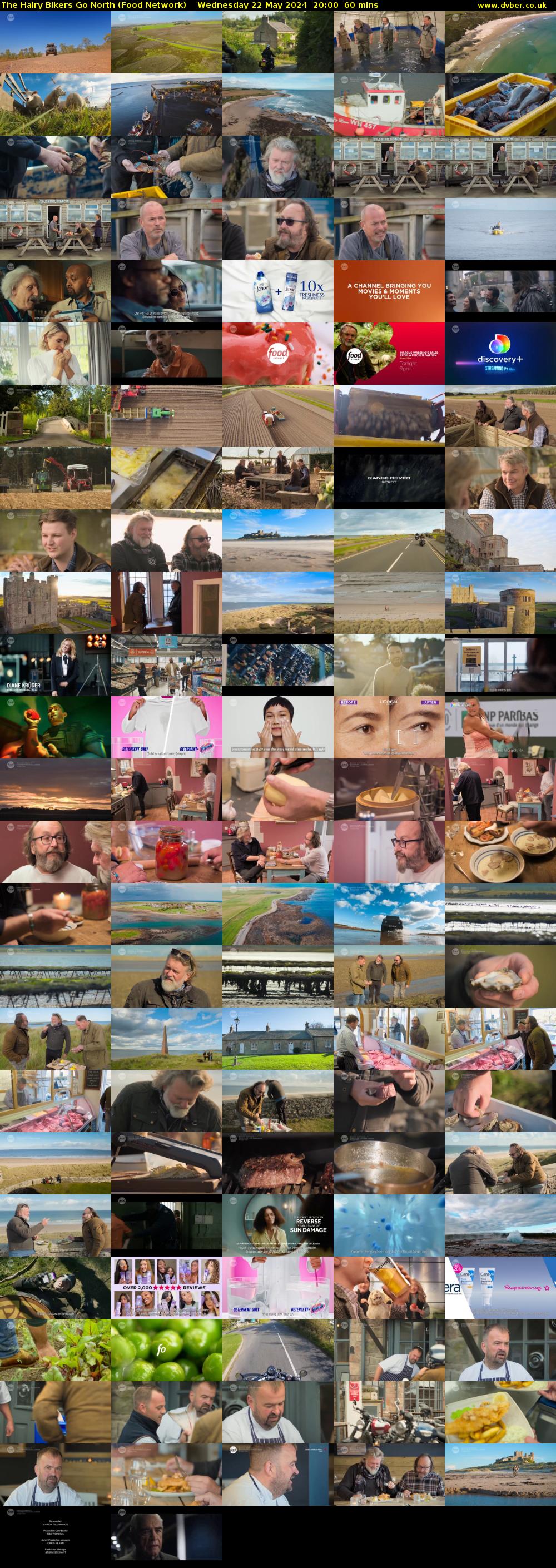 The Hairy Bikers Go North (Food Network) Wednesday 22 May 2024 20:00 - 21:00