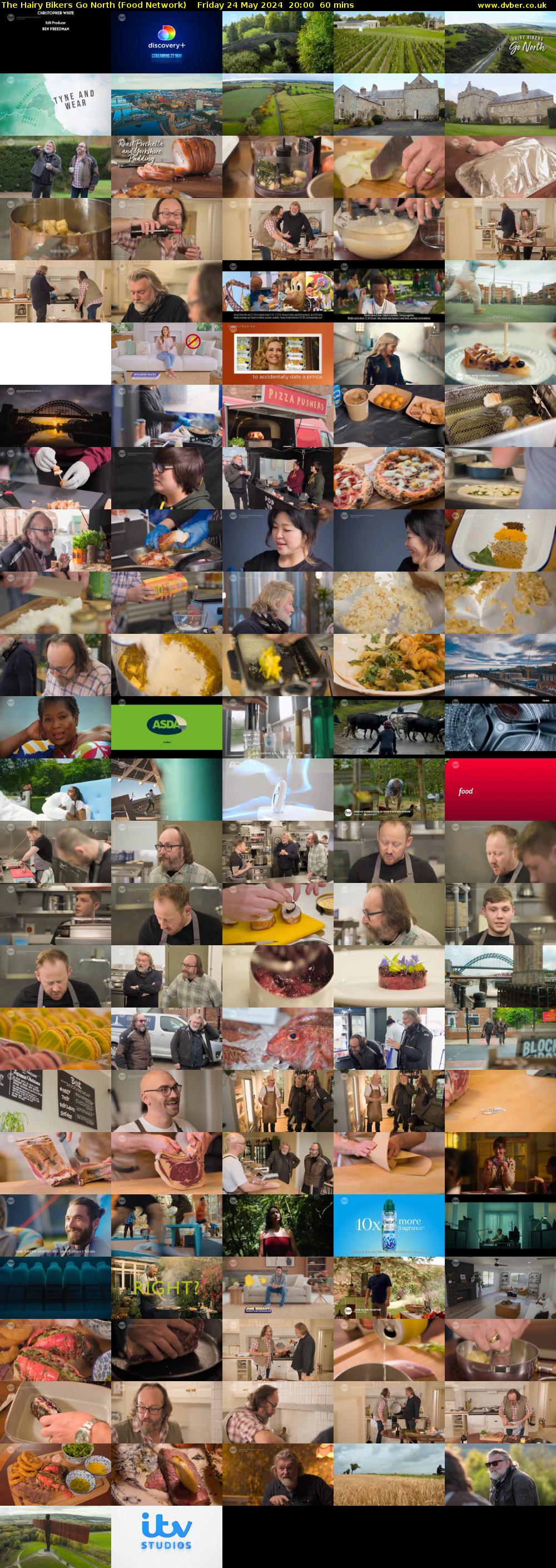 The Hairy Bikers Go North (Food Network) Friday 24 May 2024 20:00 - 21:00