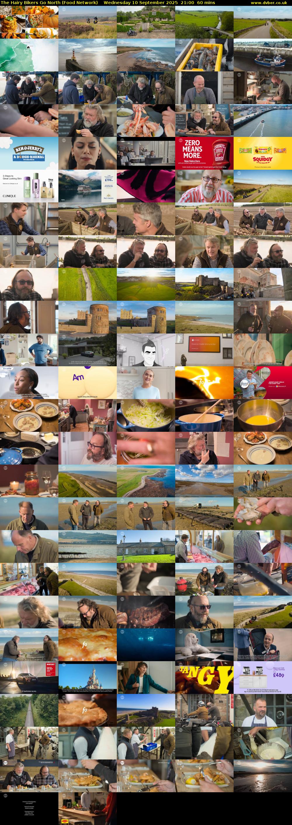 The Hairy Bikers Go North (Food Network) Wednesday 10 September 2025 21:00 - 22:00