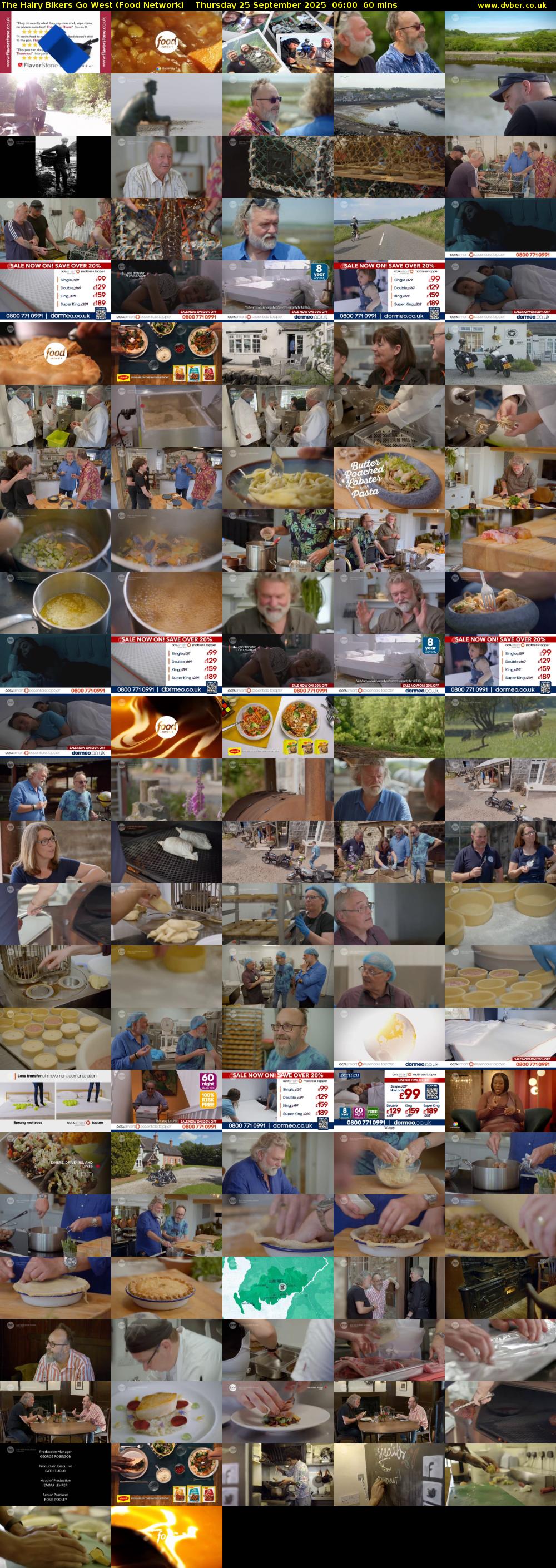 The Hairy Bikers Go West (Food Network) Thursday 25 September 2025 06:00 - 07:00