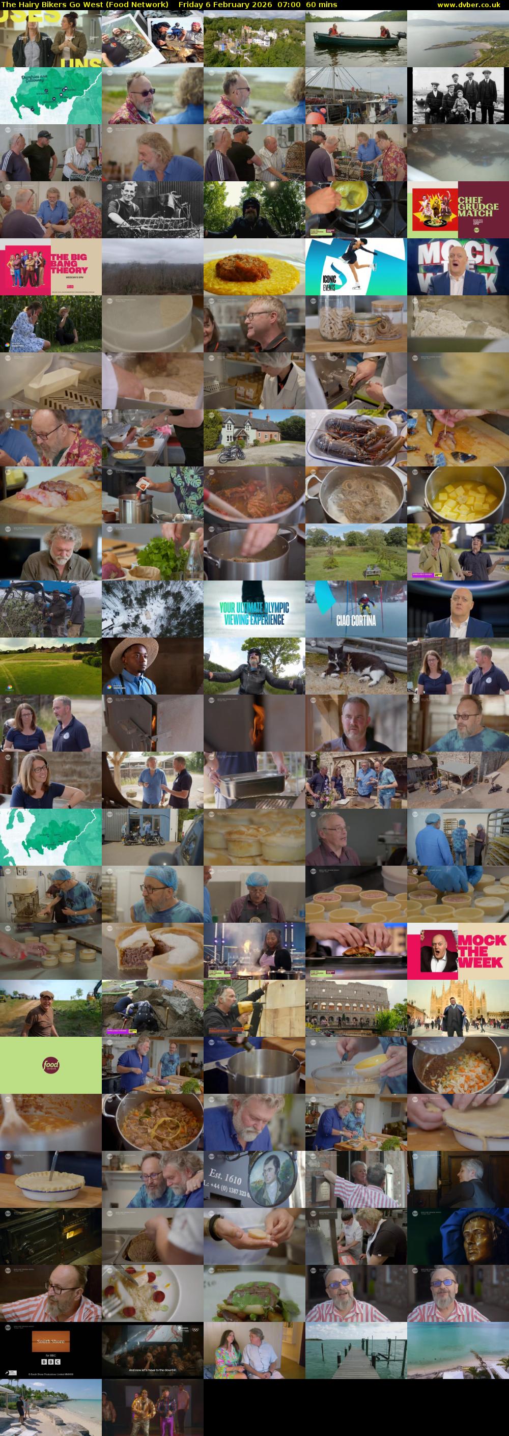 The Hairy Bikers Go West (Food Network) Friday 6 February 2026 07:00 - 08:00