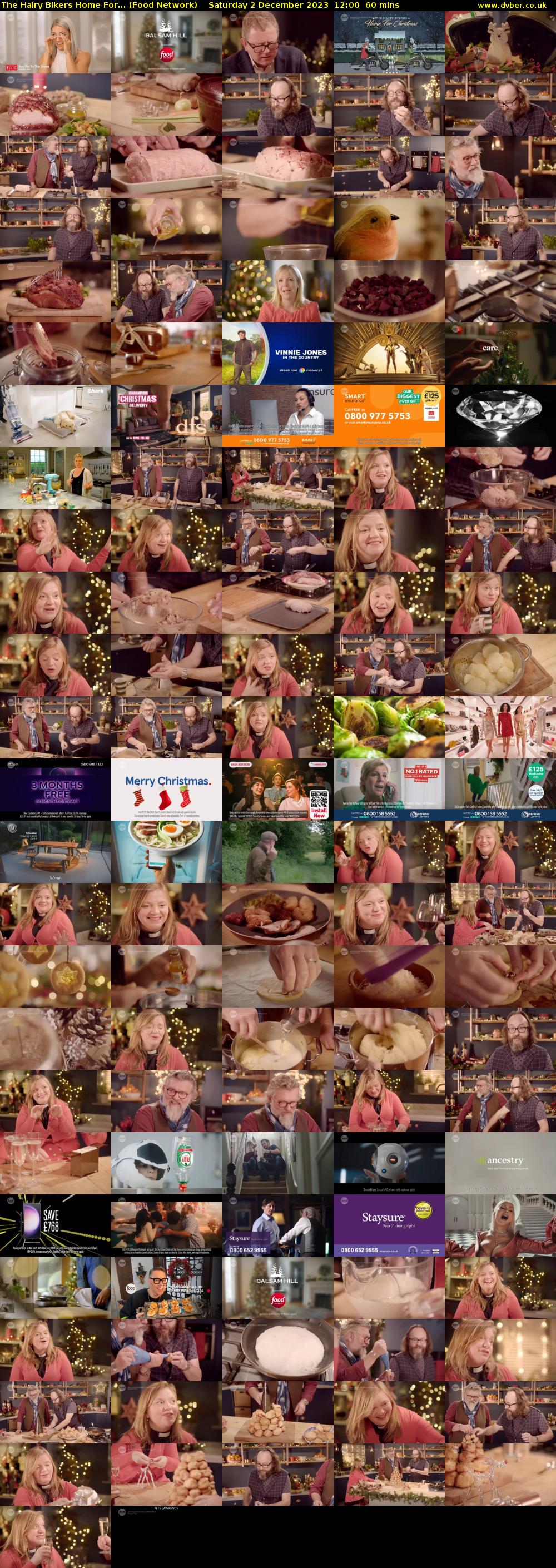 The Hairy Bikers Home For... (Food Network) Saturday 2 December 2023 12:00 - 13:00