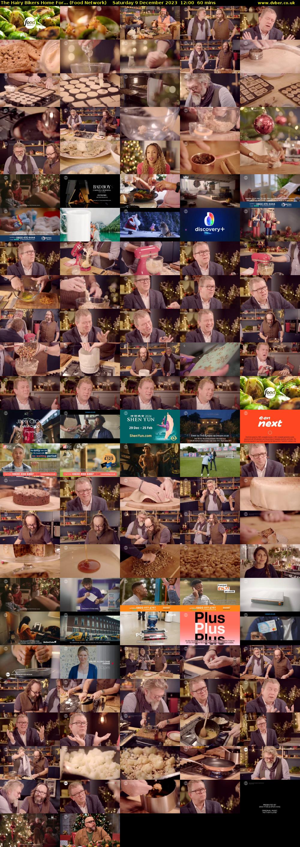 The Hairy Bikers Home For... (Food Network) Saturday 9 December 2023 12:00 - 13:00