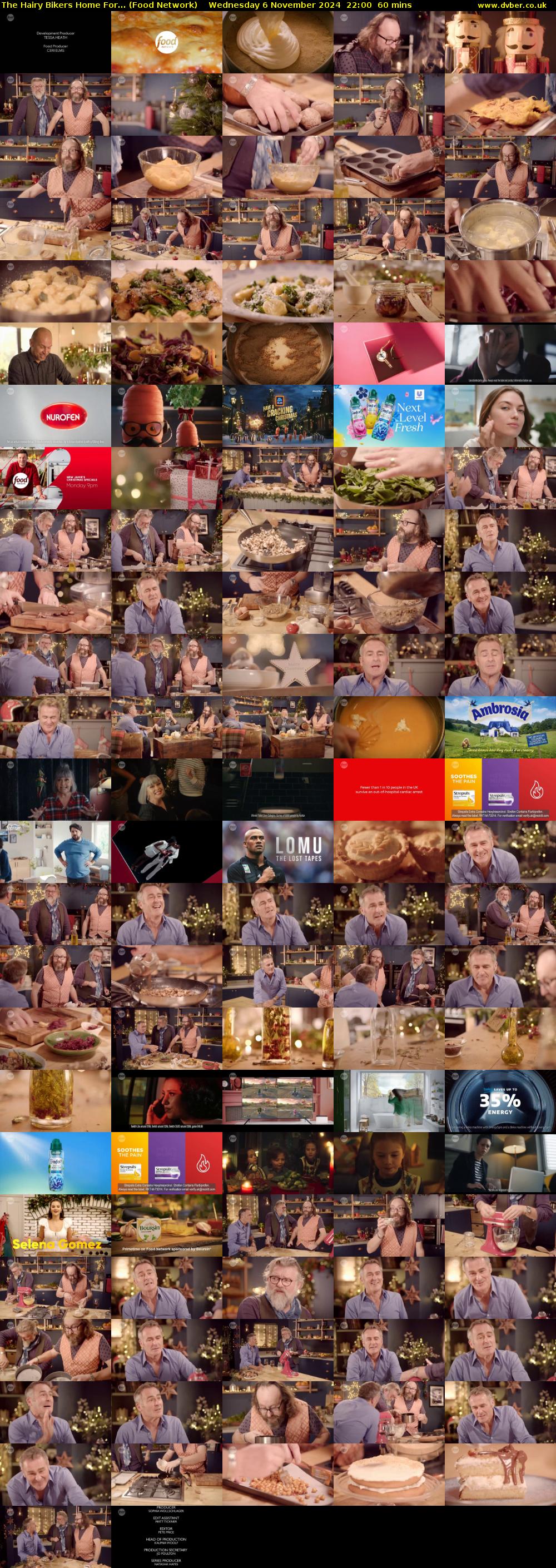 The Hairy Bikers Home For... (Food Network) Wednesday 6 November 2024 22:00 - 23:00