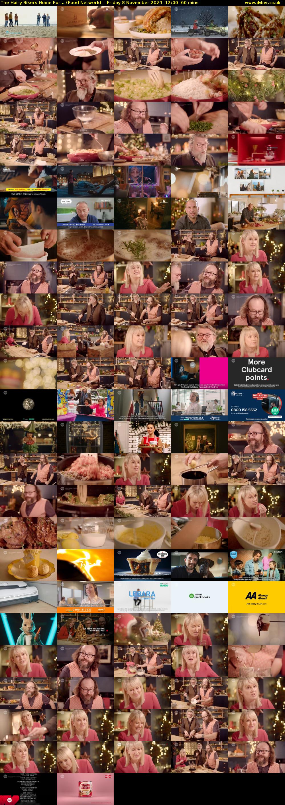 The Hairy Bikers Home For... (Food Network) Friday 8 November 2024 12:00 - 13:00