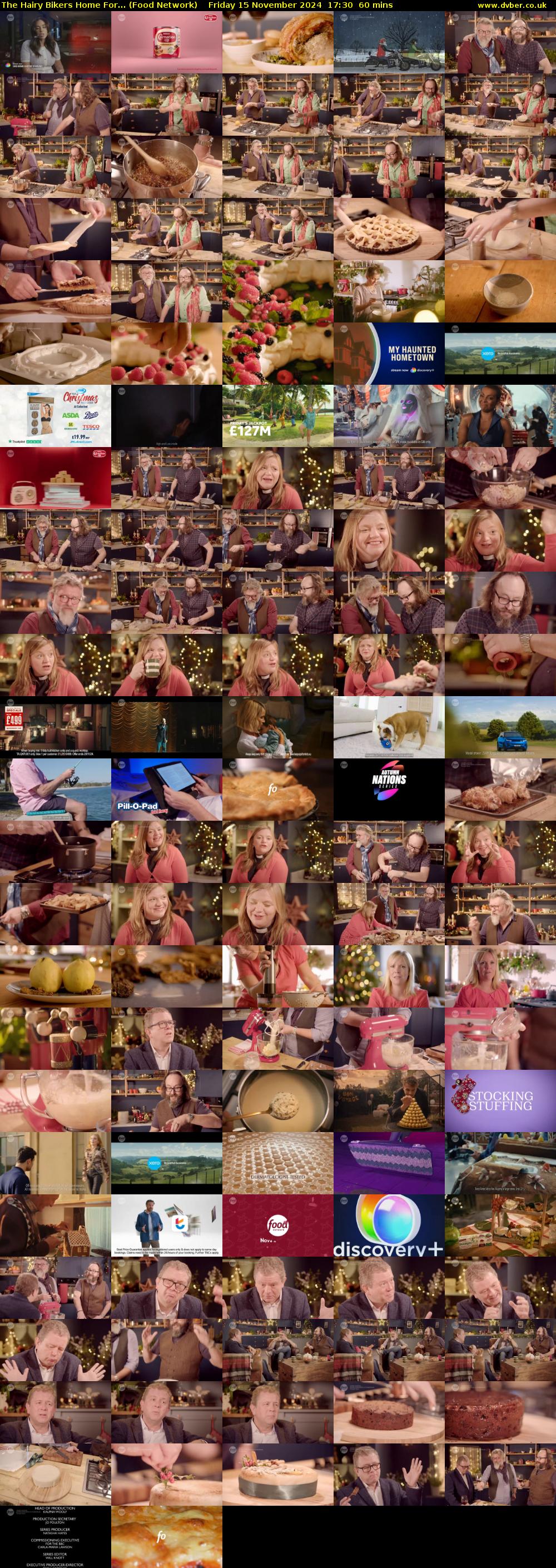 The Hairy Bikers Home For... (Food Network) Friday 15 November 2024 17:30 - 18:30