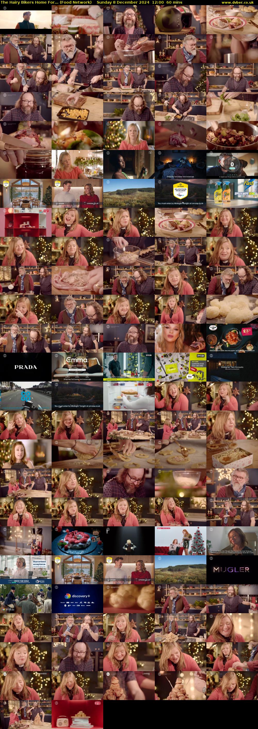 The Hairy Bikers Home For... (Food Network) Sunday 8 December 2024 12:00 - 13:00
