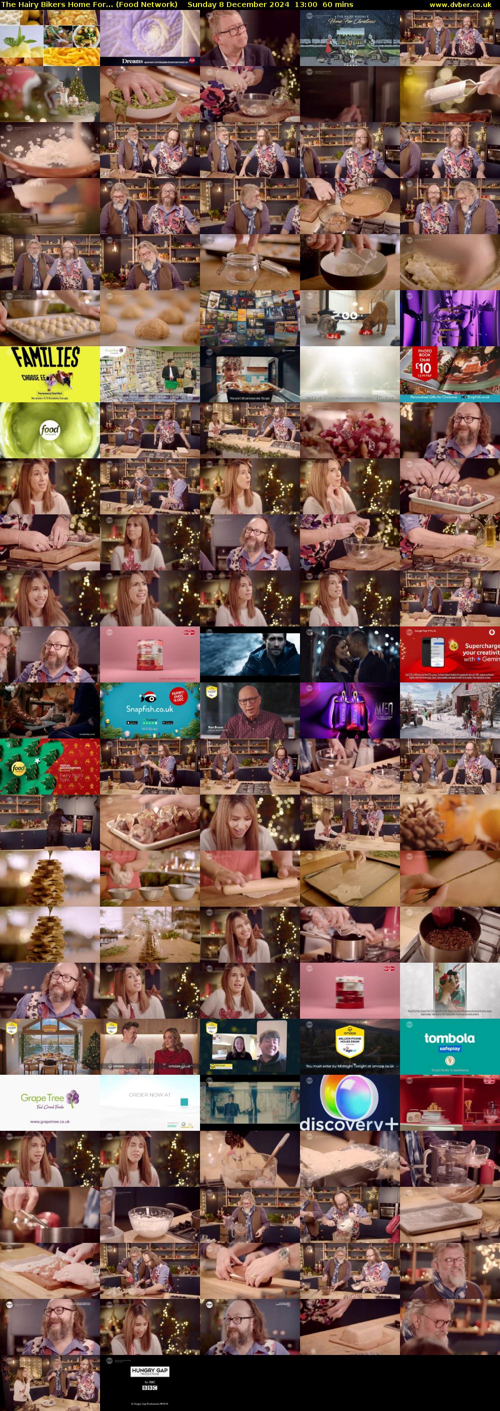 The Hairy Bikers Home For... (Food Network) Sunday 8 December 2024 13:00 - 14:00