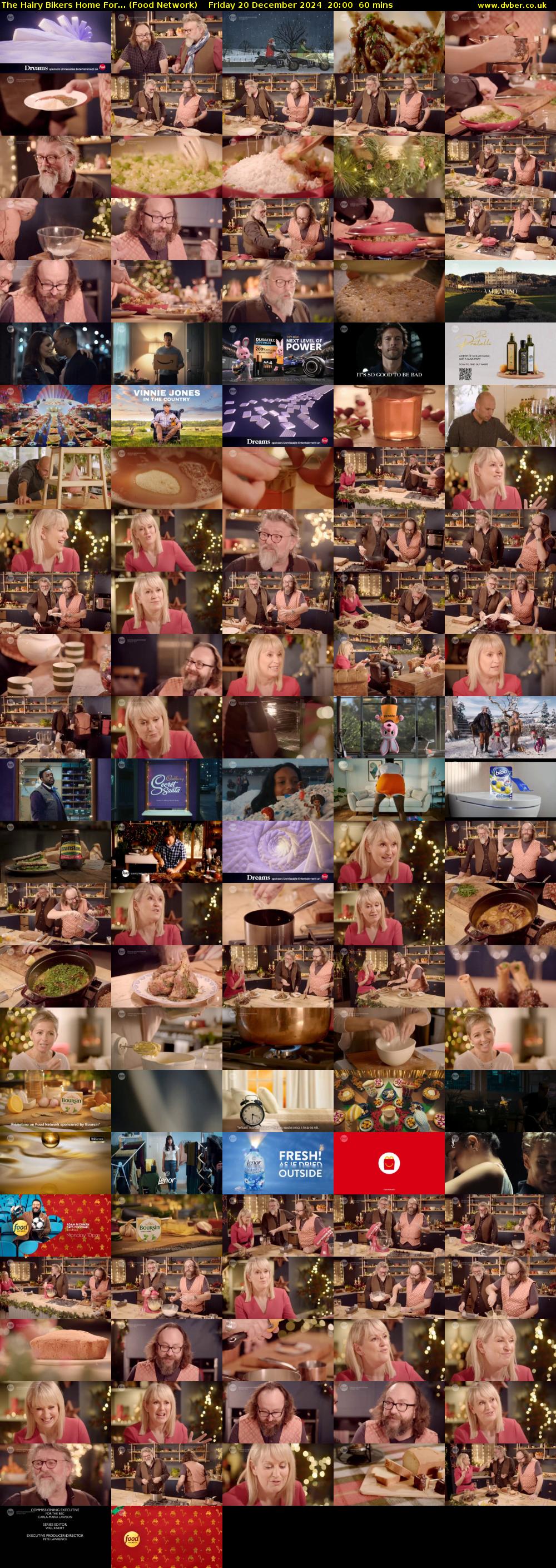 The Hairy Bikers Home For... (Food Network) Friday 20 December 2024 20:00 - 21:00
