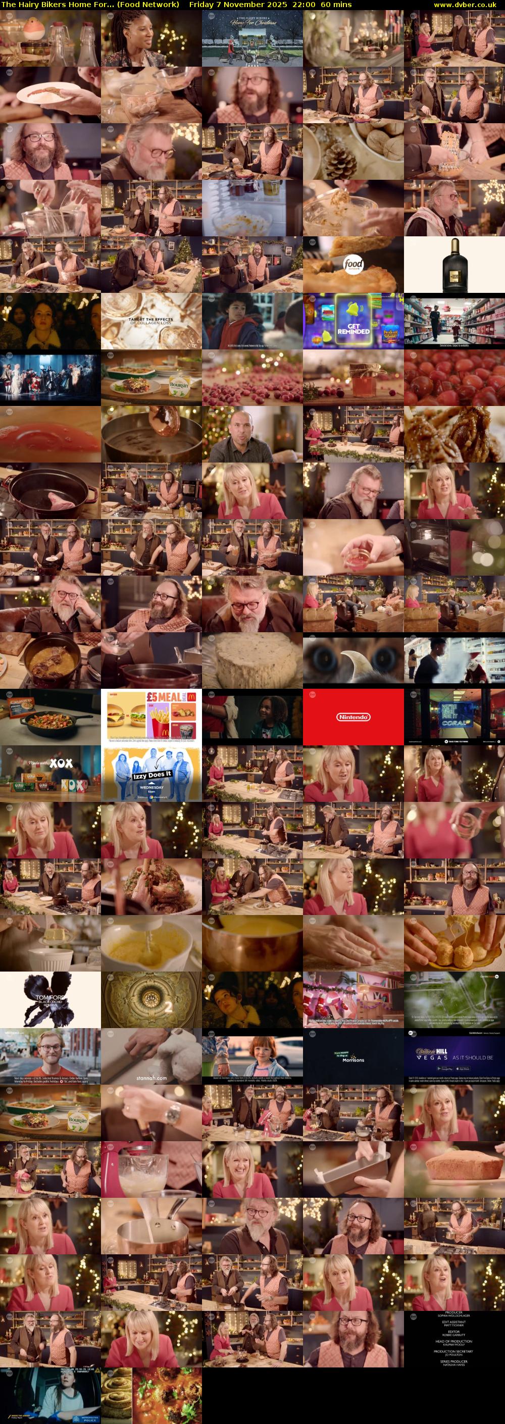 The Hairy Bikers Home For... (Food Network) Friday 7 November 2025 22:00 - 23:00