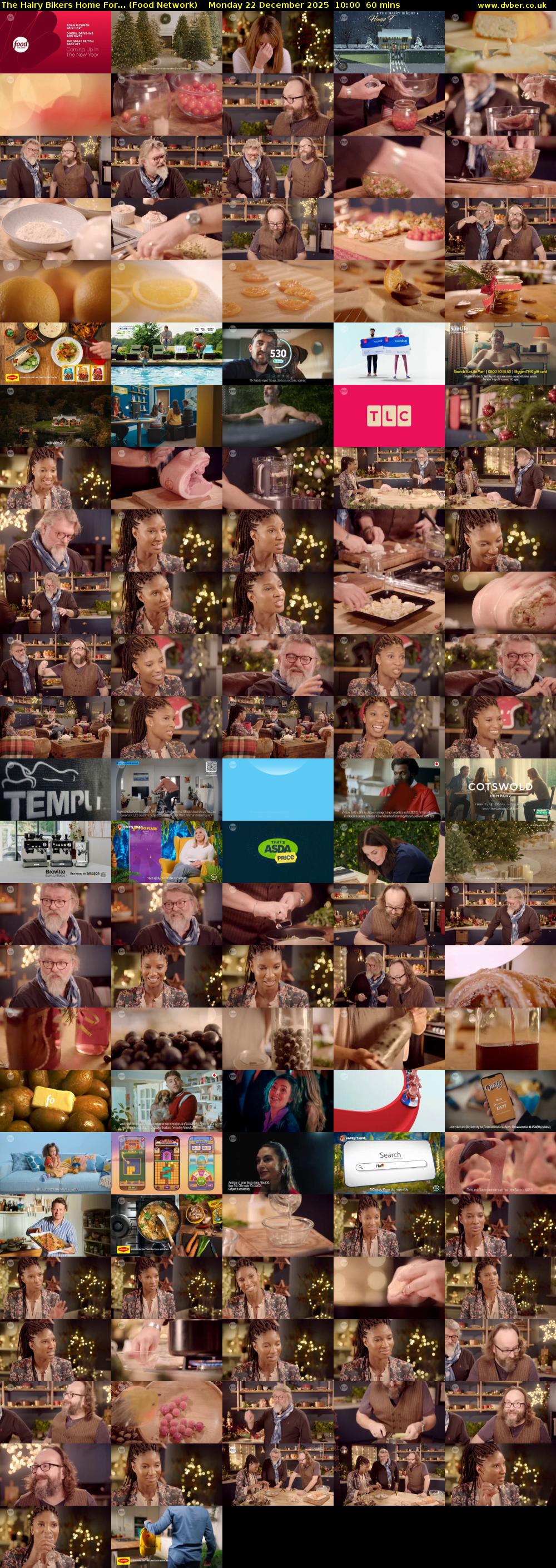 The Hairy Bikers Home For... (Food Network) Monday 22 December 2025 10:00 - 11:00