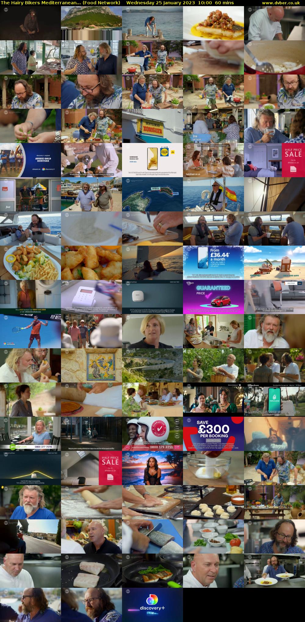 The Hairy Bikers Mediterranean... (Food Network) Wednesday 25 January 2023 10:00 - 11:00