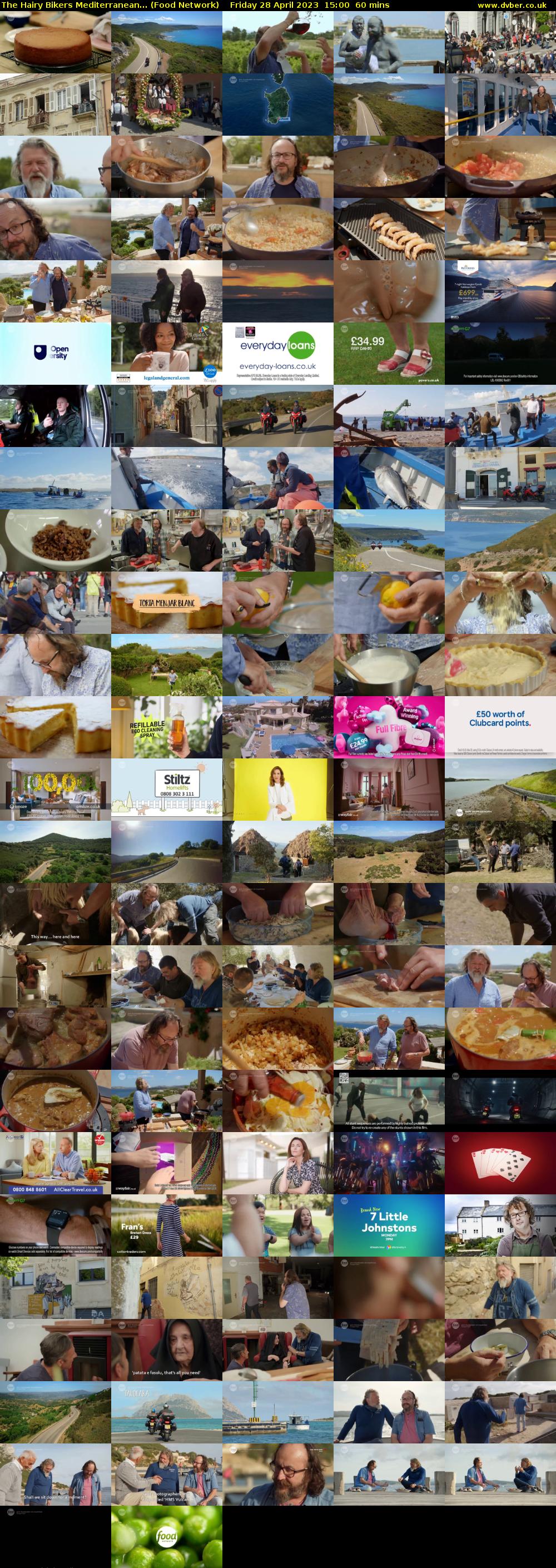 The Hairy Bikers Mediterranean... (Food Network) Friday 28 April 2023 15:00 - 16:00