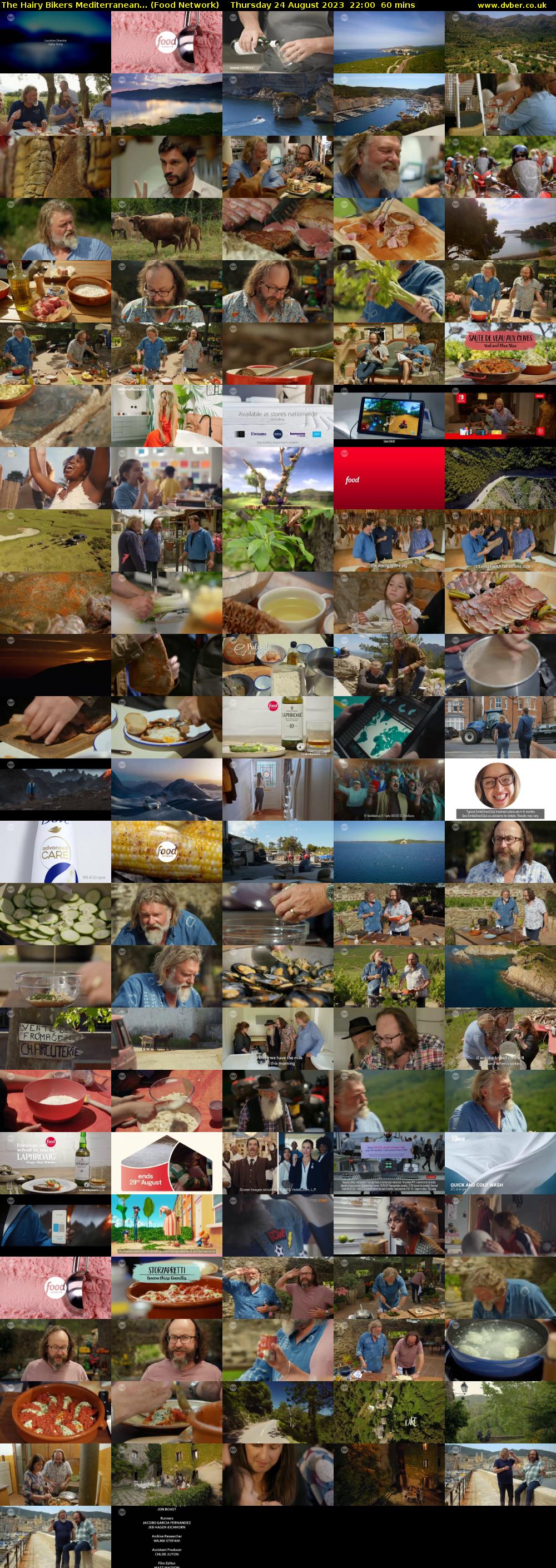 The Hairy Bikers Mediterranean... (Food Network) Thursday 24 August 2023 22:00 - 23:00
