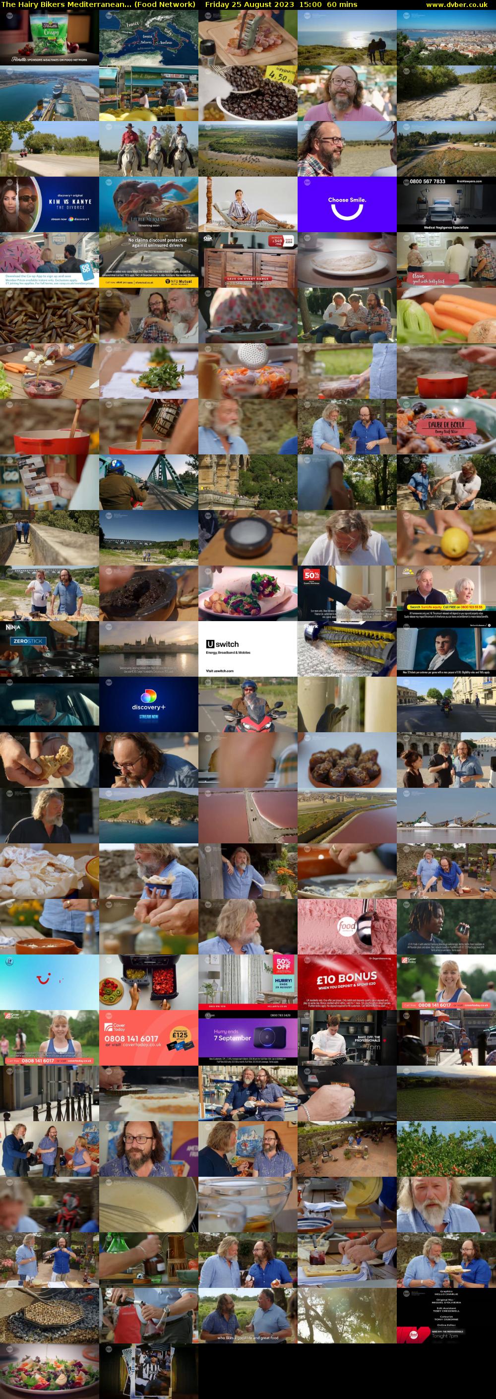 The Hairy Bikers Mediterranean... (Food Network) Friday 25 August 2023 15:00 - 16:00