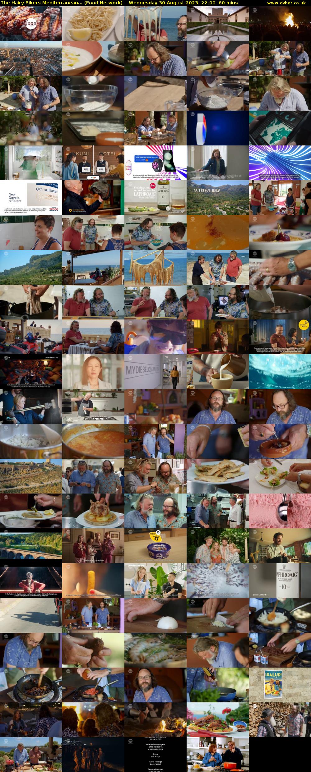 The Hairy Bikers Mediterranean... (Food Network) Wednesday 30 August 2023 22:00 - 23:00