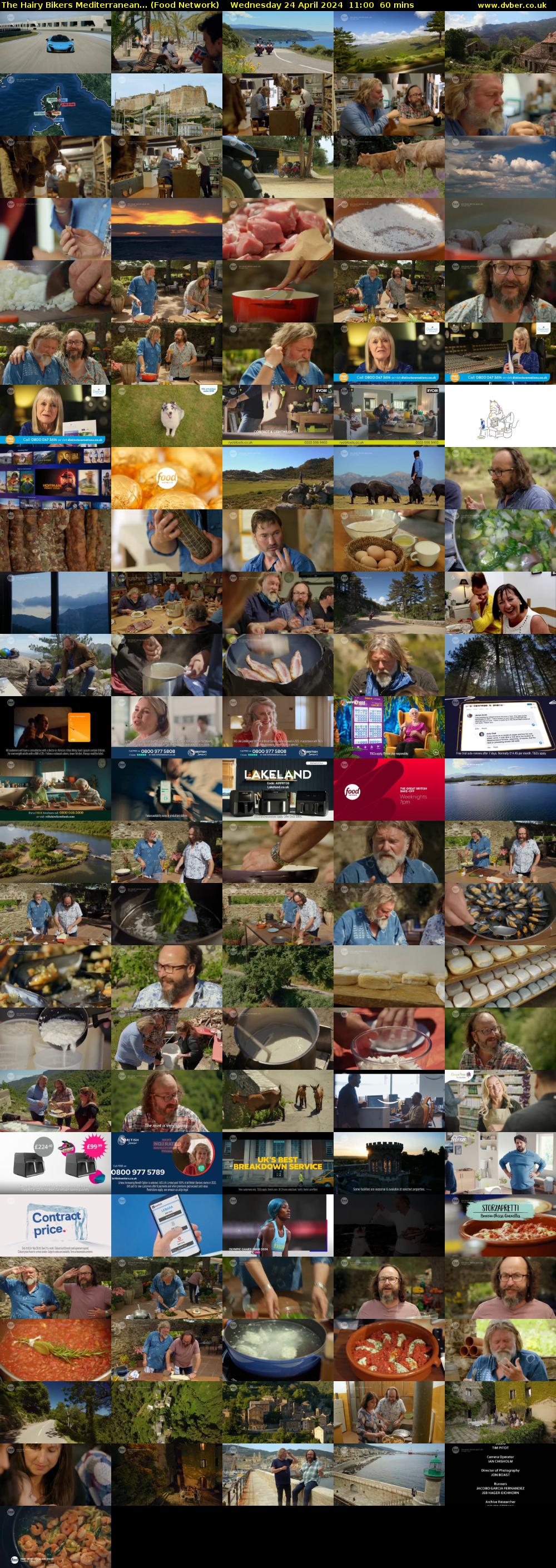 The Hairy Bikers Mediterranean... (Food Network) Wednesday 24 April 2024 11:00 - 12:00
