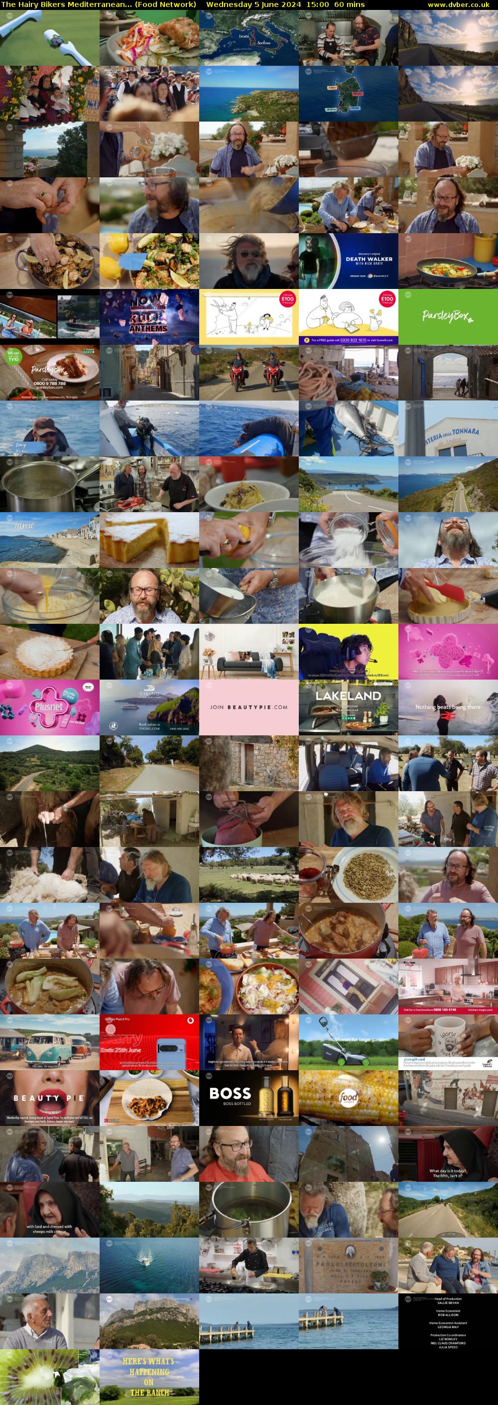 The Hairy Bikers Mediterranean... (Food Network) Wednesday 5 June 2024 15:00 - 16:00